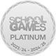 School Games Platinum Award 2023/24 - 2024/25 logo