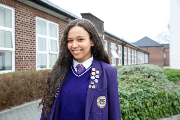 Student at Whalley Range 11-18 High School