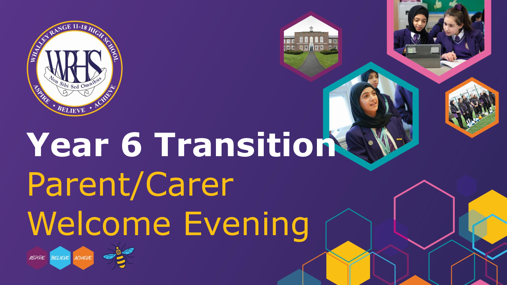 Parent/Carer Welcome Evening Presentation 2022 - WRHS