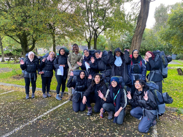 Year 13 students during their Silver DofE Expedition in 2022