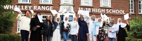 Students celebrate their results on GCSE Results Day 2023