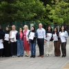 Students celebrate their results on GCSE Results Day 2024